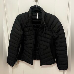 Fabletics Black Insulated Puffer Jacket size Small